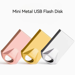 ฟรีแฟลชไดรฟ์ USB โลหะขนาดเล็กพิมพ์โลโก้กล่องของขวัญขนาด32GB 64GB ใหม่ความจุ1TB 128GB 2.0 3.0ไดร์เวอร์ - Product Image 4