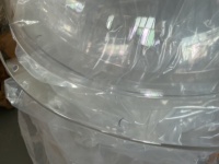 Cubierta protectora de vidrio de cúpula transparente de PC acrílica de 2 pulgadas Mini cámara de seguridad CCTV carcasa de cúpula pequeño hemisferio de policarbonato