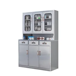 Stainless steel medical equipment supplier medical storage cabinet