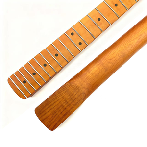 Oferta Especial: Mástil de Guitarra de Arce Tostado de 22 Trastes con Acabado Nitro Personalizado para Reemplazo de Guitarra ST - Product Image 4