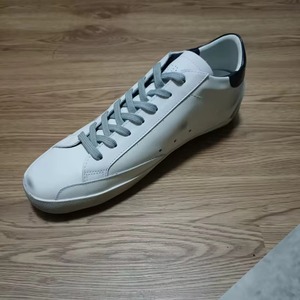Golden Star White Premium Luxury Sneakers, respirantes, à lacets, rétro, en mesh, tendance, confortables, chaussures en microfibre pour hommes et femmes - Product Image 4