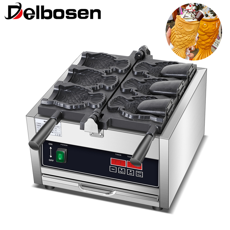 Mechanical Long 6 3 Skewer Waffle