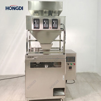 Machine d'emballage de granulés en sachet à triple pesage haute performance avec collage et enveloppement de film haute précision pour pop-corn, haricots et snacks