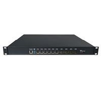 PC Server Rak Mount 1U Intel LGA1700 Generasi ke-13 I7-13700/I5-13400 6x Chip NIC Intel 2.5G 4xSFP 10G Perangkat Firewall Keamanan PC