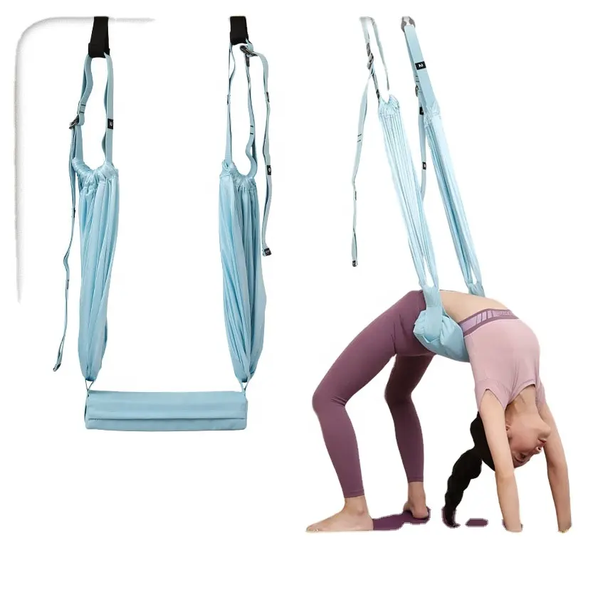 Multifunzionale antenna Yoga Pull Rope Low Back Bend Domestic On Door cintura inferiore Punch Free Stretching Split Belt Waist Trainea