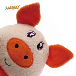 Giocattoli per cuccioli di animali domestici a forma di animali della foresta di peluche personalizzati personalizzati personalizzati giocattoli morbidi per cani di peluche cigolanti - Product Image 5
