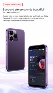 Smartphone mini Soyes XS16, réseau 4G, double SIM, Android 8.1, Play Store, écran 3 pouces, appareil photo 5MP, WhatsApp, téléphone de poche compact - Product Image 3