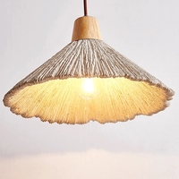 Lustre décoratif nordique pour restaurant, plafond haut, salon moderne, lampe suspendue en ciment Wabi-Sabi pour chambre à coucher, lampe de chevet