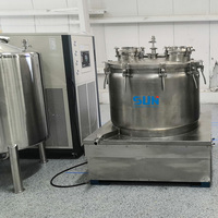 Extracteur de centrifugeuse à basse température d'huile végétale à petite échelle 50 Kg/h pour biomasse végétale