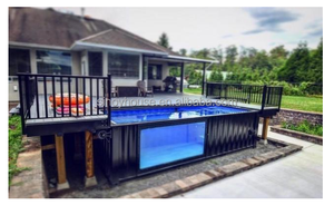 Conteneur extérieur magique Sinoy de 20 pieds avec terrasse, piscines conteneurs, piscines avec spa - Product Image 6