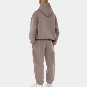 Unisex 100% Cotton High Quality Oversized Thick <b>Hoodie</b> 500gsm Heavyweight Drop Shoulder 100% Cotton Pullover No <b>String</b> Printed - Product Image 6