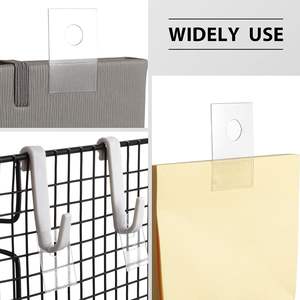 Clear Hook <span class=keywords><strong>Hang</strong></span> Tabs Auto-adesivo Pendurado Tabs Round Hole Heavy Duty Sticky Adhesive Plastic <span class=keywords><strong>Hang</strong></span> Tags para Merchandise Retail - Product Image 6