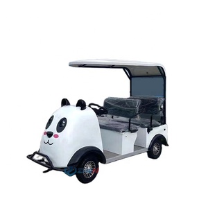 Autobús Turístico Eléctrico Negro y Blanco para Visitas Turísticas, Certificado CE, Origen Henan - Product Image 1