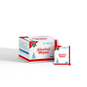 Pad disinfektan alkohol antibakteri logo kustom disinfektan pad alkohol - Product Image 5