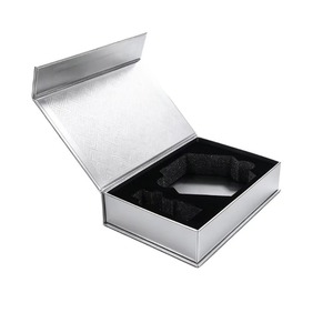 Luxury Magnetic Book Shaped Gift Box Custom Logo Embossed Premium Rigid Flip Top High End Elegant Packaging Box - Product Image 4