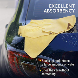 قماش شامواه صناعي لغسيل السيارات مباشرة من المصنع، قماش تنظيف وتجفيف للعناية بالسيارات، قماش PVA للتنظيف التفصيلي للسيارات - Product Image 5