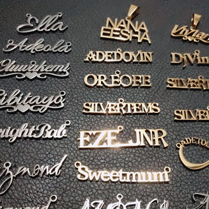 ODM gros femmes lettre personnalisé arbre de vie nom personnalisé collier en acier inoxydable doré arbre généalogique collier - Product Image 4