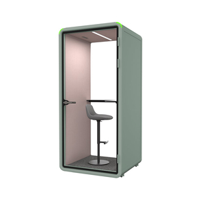 Cabine de travail insonorisée pour bureau, cabine de travail privée, cabine téléphonique acoustique individuelle, cabine de bureau - Product Image 3