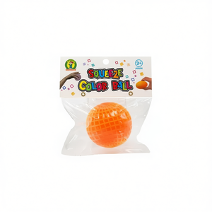 Balle colorée à presser 7 cm, jouet anti-stress pour enfants de 3 ans et plus - Product Image 1