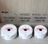 Caja de Conexiones Eléctrica de Plástico IP65 Impermeable, Caja de Conexiones para CCTV IP55, Conector de Cable, Caja de Derivación, Caja de Proyectos Eléctricos