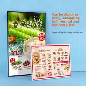 Siêu mỏng dẫn chiếu sáng treo tường PULL-out màn hình ánh sáng Poster và menu cho quảng cáo dẫn ánh sáng Hộp - Product Image 2