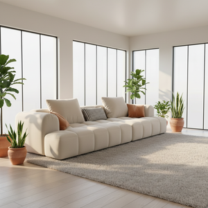 Sofás de Lujo para el Hogar, Minimalistas, Duraderos y Cómodos, con Telas de Lujo, Precios de Fábrica al por Mayor - Product Image 2