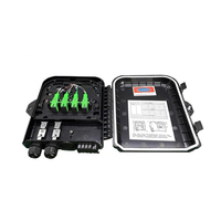 Caja de Distribución/Terminación de Fibra Óptica para Exteriores de Alta Calidad FTTH de 8 Puertos, Caja Terminal Divisora 1x8, Caja NAP