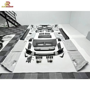 Nuevo Kit de Carrocería de Fibra de Carbono Estilo MSY con Capó, Faldones Laterales, Puntas de Escape y Alerón para Land Rover Defender - Product Image 3