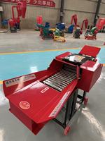 Broyeur de fourrage robuste à moteur diesel/essence, autopropulsé, haute efficacité, pour usage agricole, entraînement indépendant
