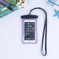 Casing Ponsel Tahan Air Desain Sporty PVC ABS+PVC Multi-Merek Kompatibel dengan Tali Gantungan dan Kantong Transparan