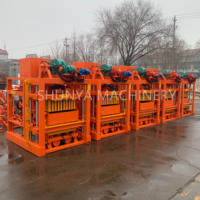 Máquina Automática para Fabricar Bloques de Hormigón y Arena SHUNYA QTJ4-26 con Motor PLC 380V, 1 Año de Garantía, para Bloques de Bordillo/Huecos/Pavimentación