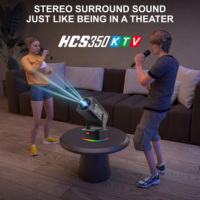 Modèle New2026 HCS350KTV 450ANSI Android 14 Télécommande vocale Bluetooth Allwinner H713 Ultra 4K Ready Mini projecteur de cinéma maison portable