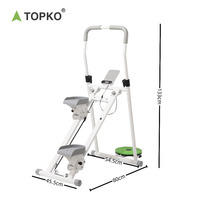 TOPKO-Máquina de escalada plegable para escalar escaleras de entrenamiento para interiores