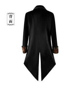 Disfraz Unisex Steampunk Medieval de Pirata, Abrigo Largo Vintage, Disfraces de Personajes de TV y Cine - Product Image 6