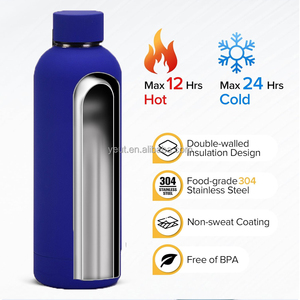 Custom Designed Double Wall Insulated Stainless Steel Vacuum <strong>Flask</strong> 1L Capacity Sports Style for Hot or Cold Beverages - Product Image 3