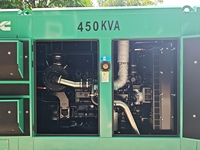 Groupe électrogène silencieux 400 kVA 450 kVA 320 kW 360 kW avec ATS pour situations d'urgence, 50 Hz, Leroysomer