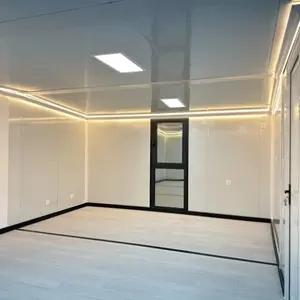 Moderne Stijl 20ft/40ft Geprefabriceerde Modulaire Stalen Sandwichpanelen Moderne Waterdichte Uitbreidbare Huizen Hebben Grote Ruimte. - Product Image 5