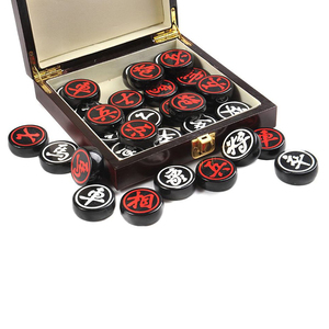 Bộ cờ tướng Trung Quốc bằng đá ngọc cổ cao cấp, chạm khắc thủ công - Product Image 3