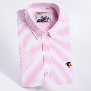 Camicia a maniche corte <span class=keywords><strong>da</strong></span> <span class=keywords><strong>uomo</strong></span>, estiva, in cotone traspirante, a quadri, casual. - Product Image 6