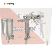 Pistol semprot udara canggih, pistol semprot tekanan tinggi, semprotan cat dengan pipa semprot Diameter 0.5mm-001