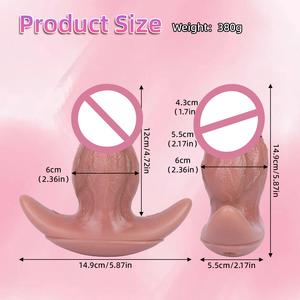 Bouchon <span class=keywords><strong>anal</strong></span> vibrant en silicone S8608 en forme d'ancre de navire, adapté aux jeux BDSM et au bondage. Bouchon <span class=keywords><strong>Anal</strong></span> Vibrant - Product Image 6