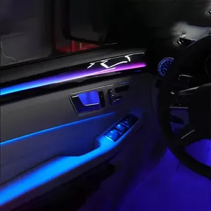 Mercedes W212 e-class için dinamik ortam aydınlatma araç kiti 2010-2015 türbin hava firar arka araba aksesuarları iç kitleri - Product Image 5
