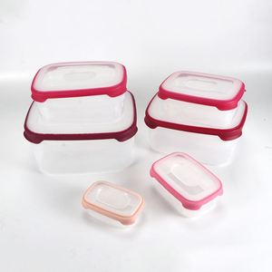 PP Plastic Rectangular Storage <b>Box</b> Leakproof Food Storage <b>Container</b> Meal Fresh Bento Crisper Lunch <b>Box</b> - Product Image 1