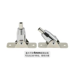 Grandes pinces à câble en acier pour câbles en acier de 3 à 4 mm, pinces à disque de fixation, dispositifs de verrouillage de câbles, catégorie de produits : élingues - Product Image 4