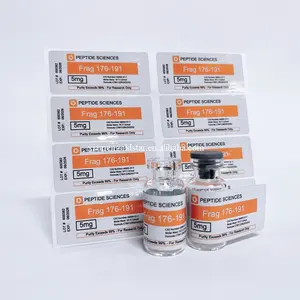 2ml vial labels sticker Frag 176-191 peptide 10ml steroid vial label and box