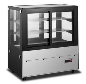 商用食品保温器展示热餐饮设备4侧玻璃加热保温器 - Product Image 2