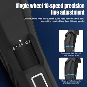 IPX7 rasoio elettrico gambe <span class=keywords><strong>Trimmer</strong></span> per capelli da <span class=keywords><strong>uomo</strong></span> - Product Image 2