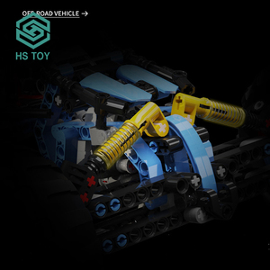 Bloques de Control de aplicación HS <span class=keywords><strong>2</strong></span>,4 Ghz, Kit de montaje de STEM educativo, coche de juguete programable de ciencia con 466 Uds. - Product Image 6