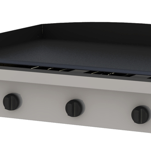 Moderne Facile à Nettoyer 3 Brûleurs À Gaz Butane Barbecue Plancha Barbecue Grilles - Product Image 4