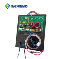 Plaque amplificatrice active pour caisson de basses BW-10 150W avec crossover 0-180° de phase, transformateur toroïdal 50Hz-150Hz pour haut-parleur de caisson de basses de 10 pouces
